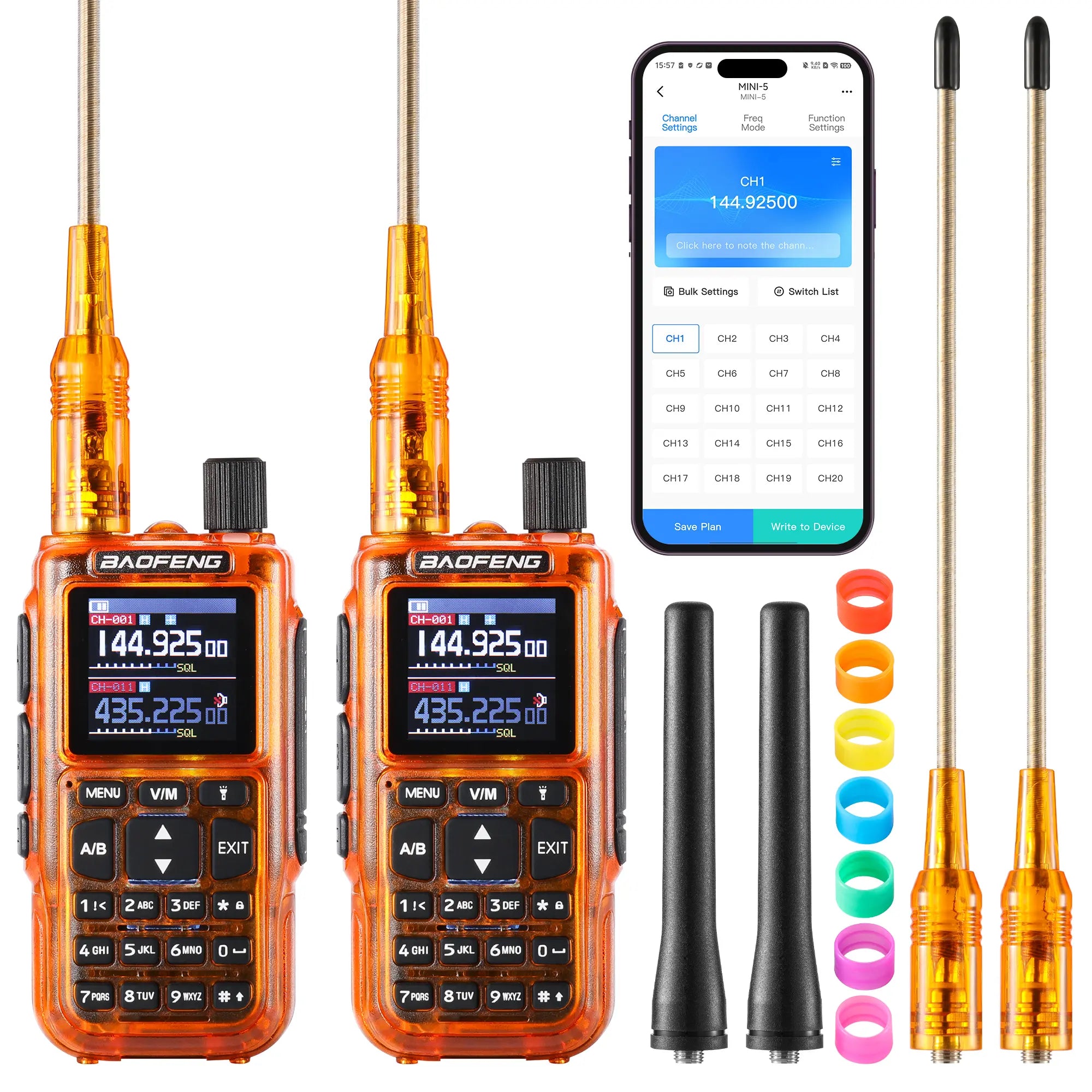 Baofeng MINI-5 Ham official manufacturer product view 1