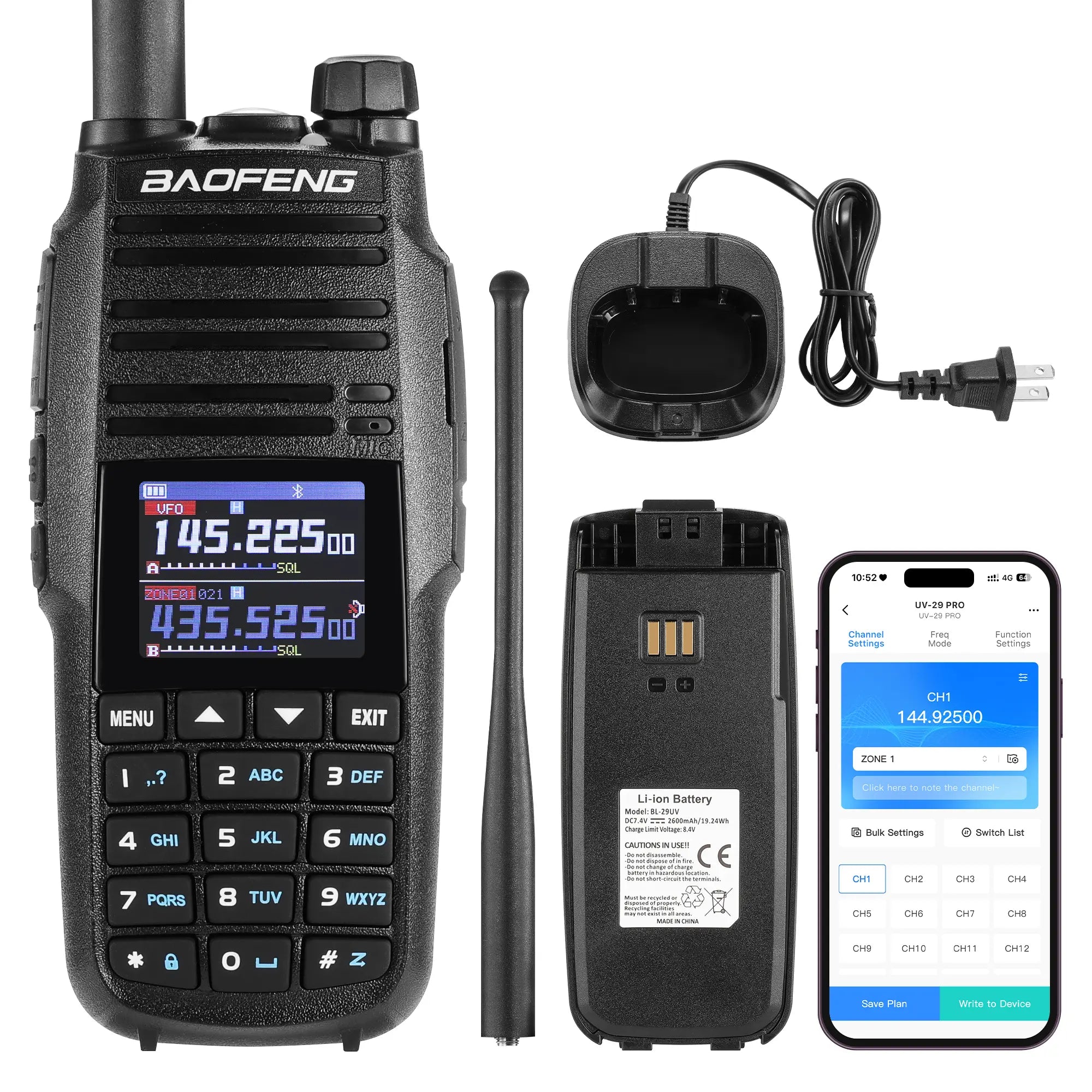 Baofeng UV-29 PRO official manufacturer product view 1