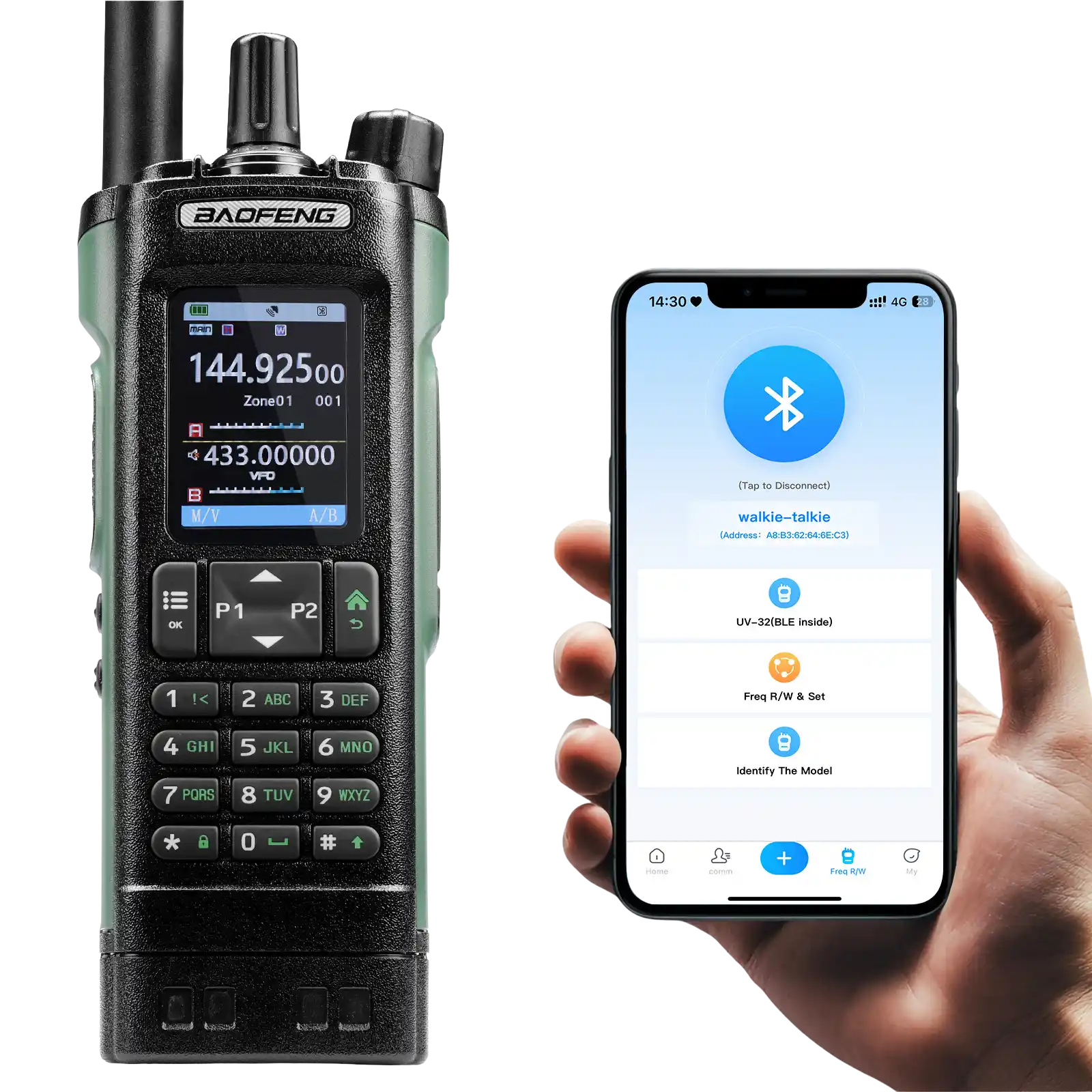 Baofeng UV-32 official manufacturer product view 1