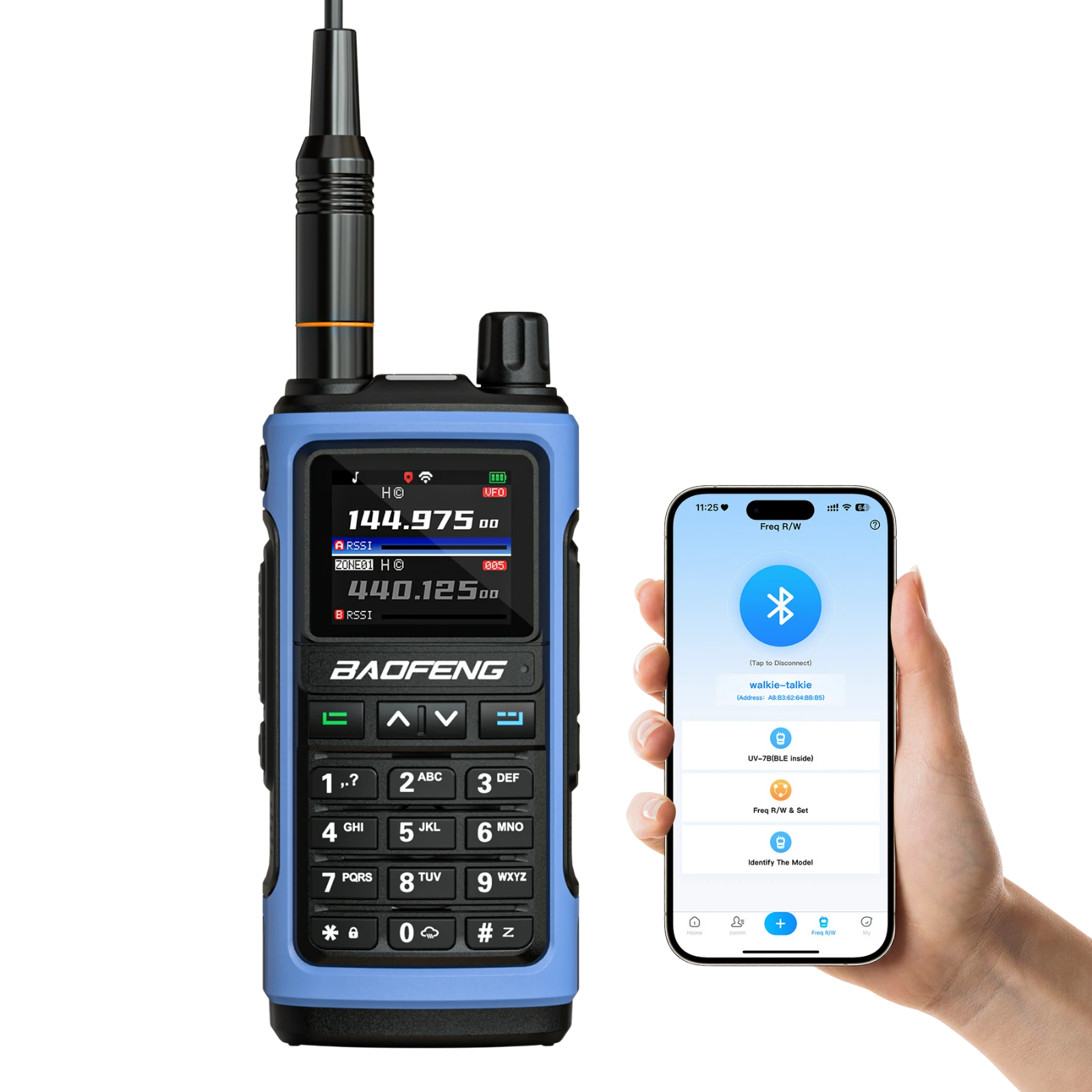 Baofeng UV-7B official manufacturer product view 1
