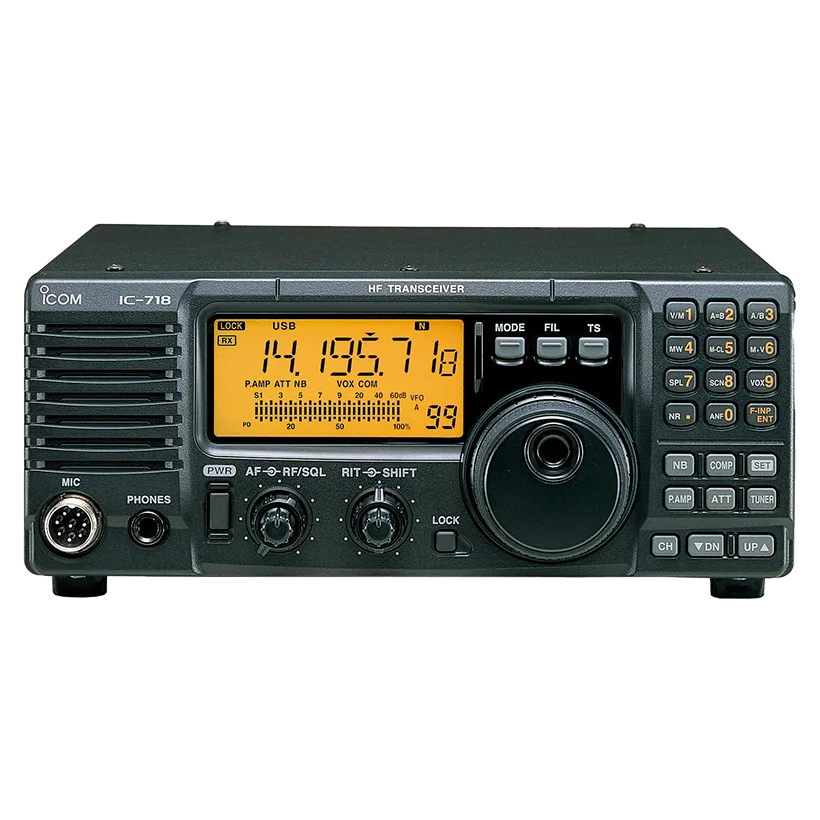 Icom IC-718 official manufacturer product view 1