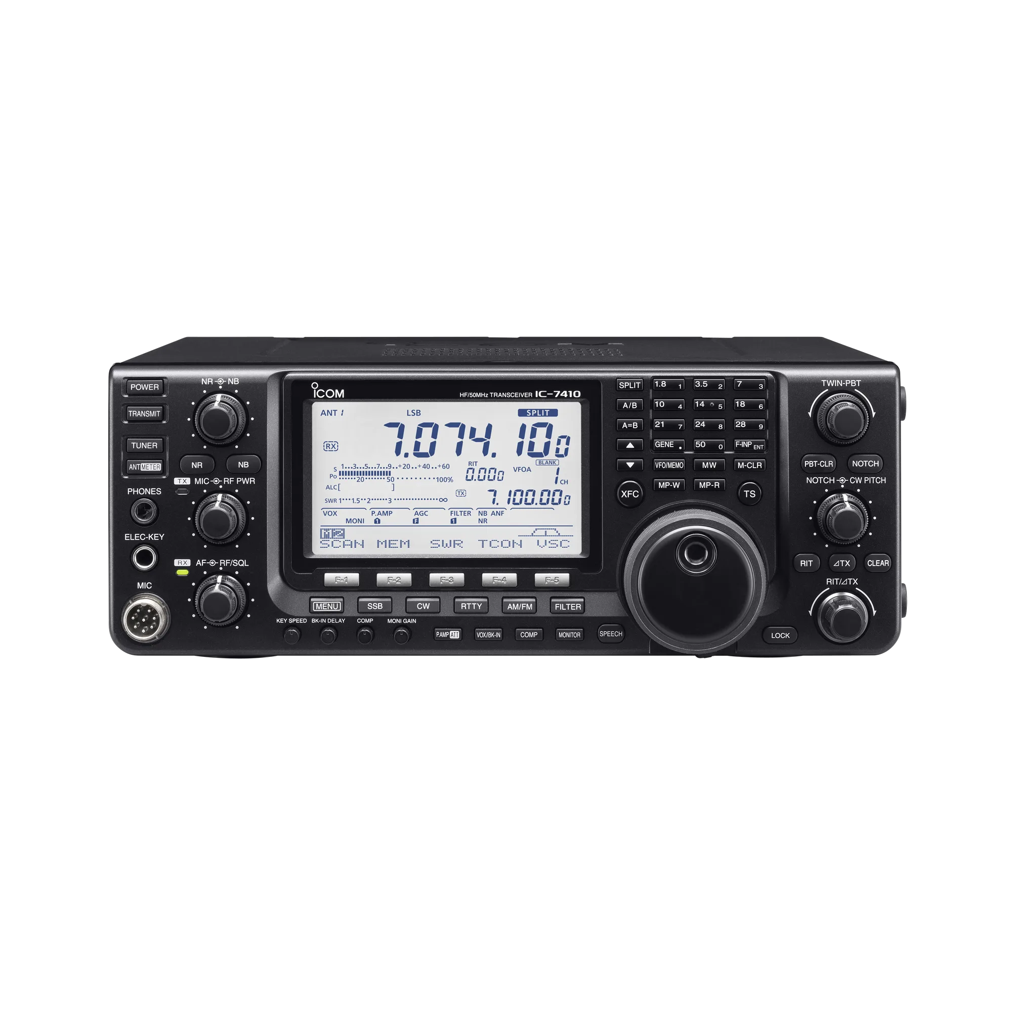 Icom IC-7410 Japanese regional illustration official manufacturer product view 1