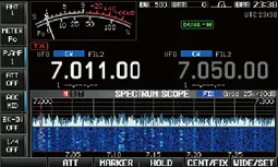 Icom IC-7600 Japanese regional illustration official manufacturer product view 2