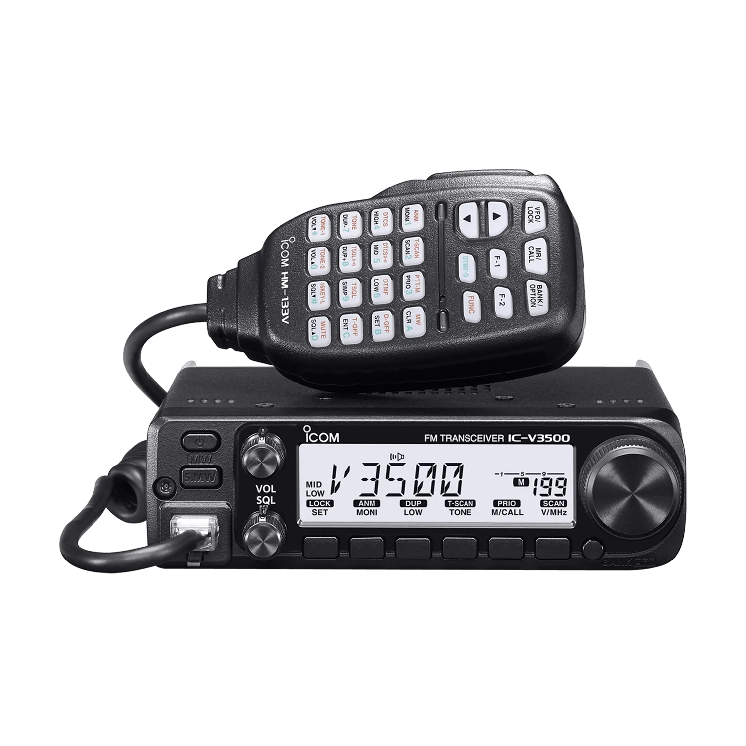 Icom IC-V3500 official manufacturer product view 1