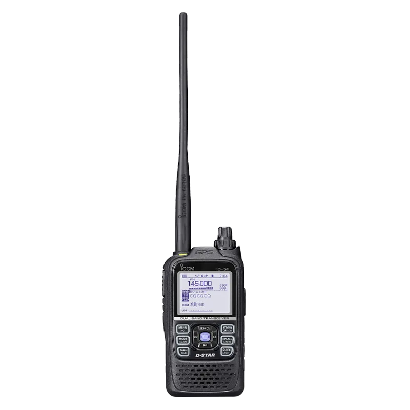 Icom Japanese ID-51 PLUS family illustration official manufacturer product view 2
