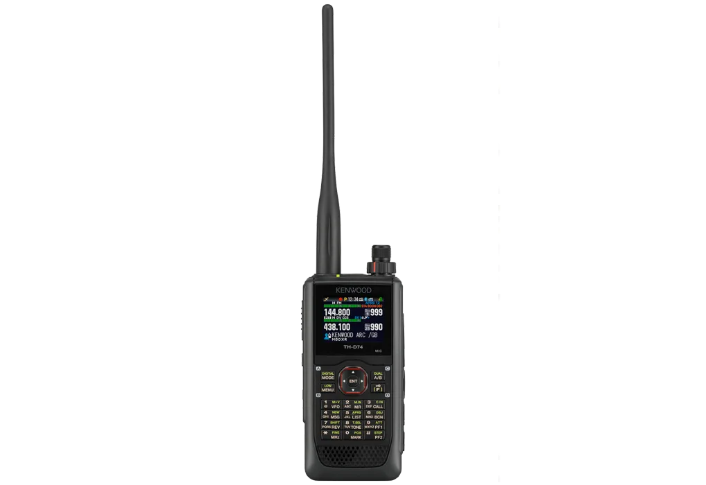 Kenwood TH-D74E regional illustration for the D74 family official manufacturer product view 1