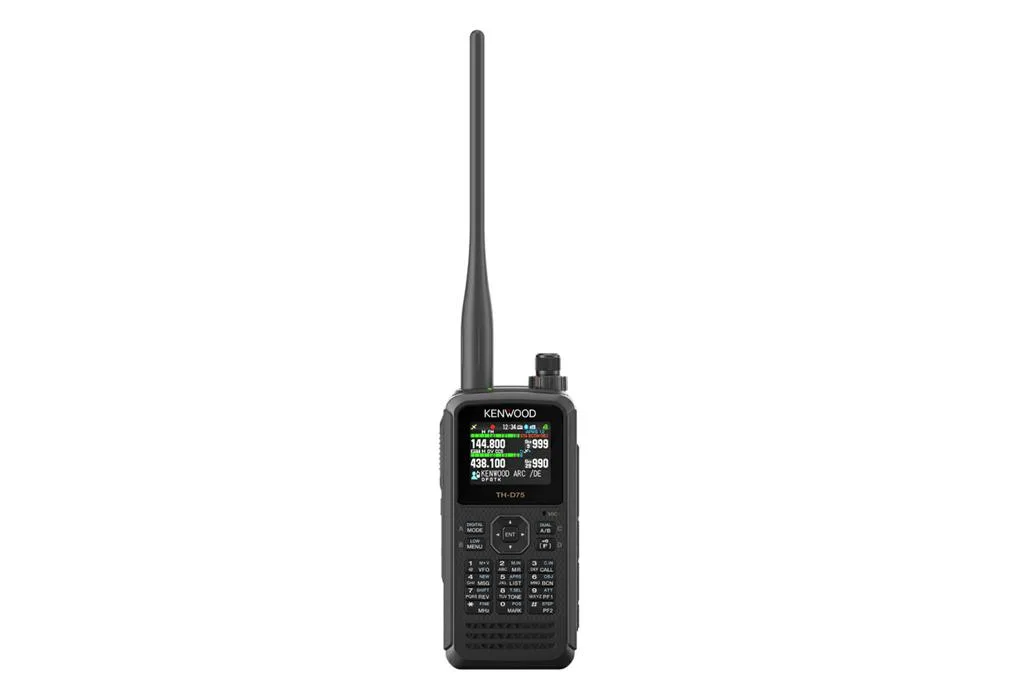 Kenwood TH-D75E regional illustration for the D75 family official manufacturer product view 1