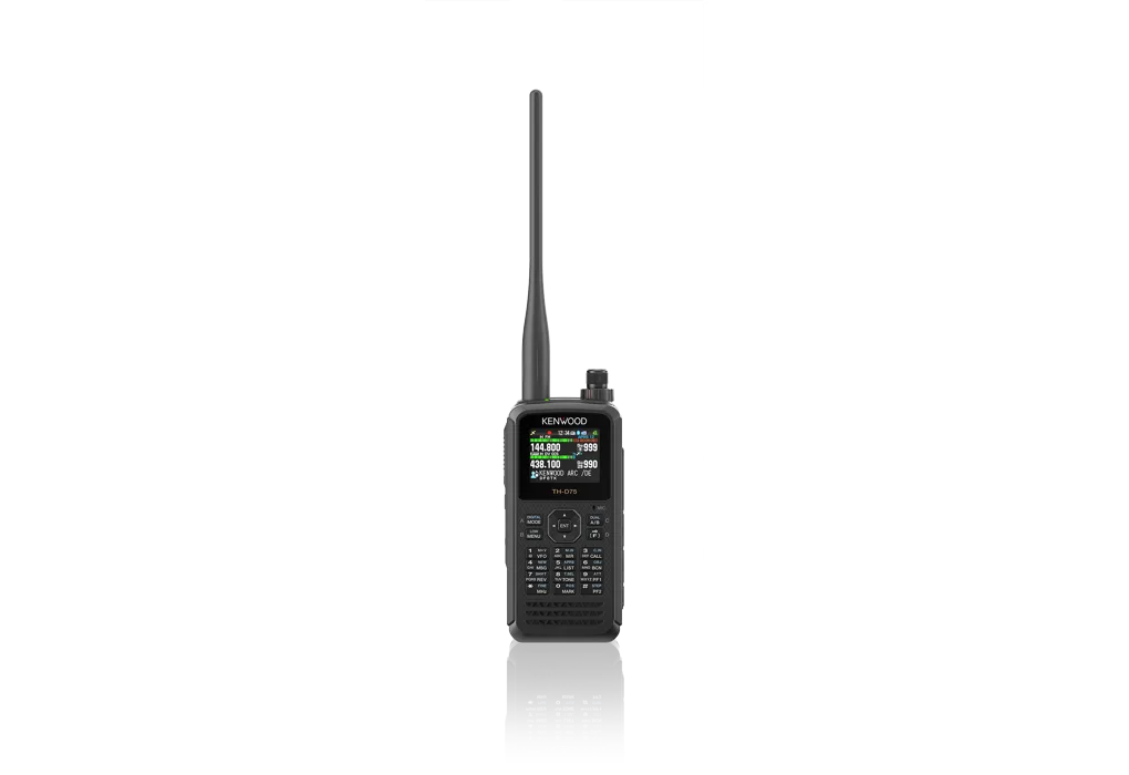 Kenwood TH-D75E regional illustration for the D75 family official manufacturer product view 2