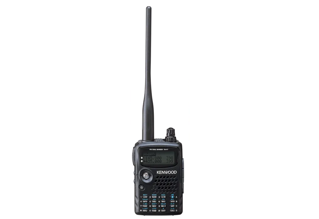 Kenwood TH-F7E regional family illustration official manufacturer product view 1