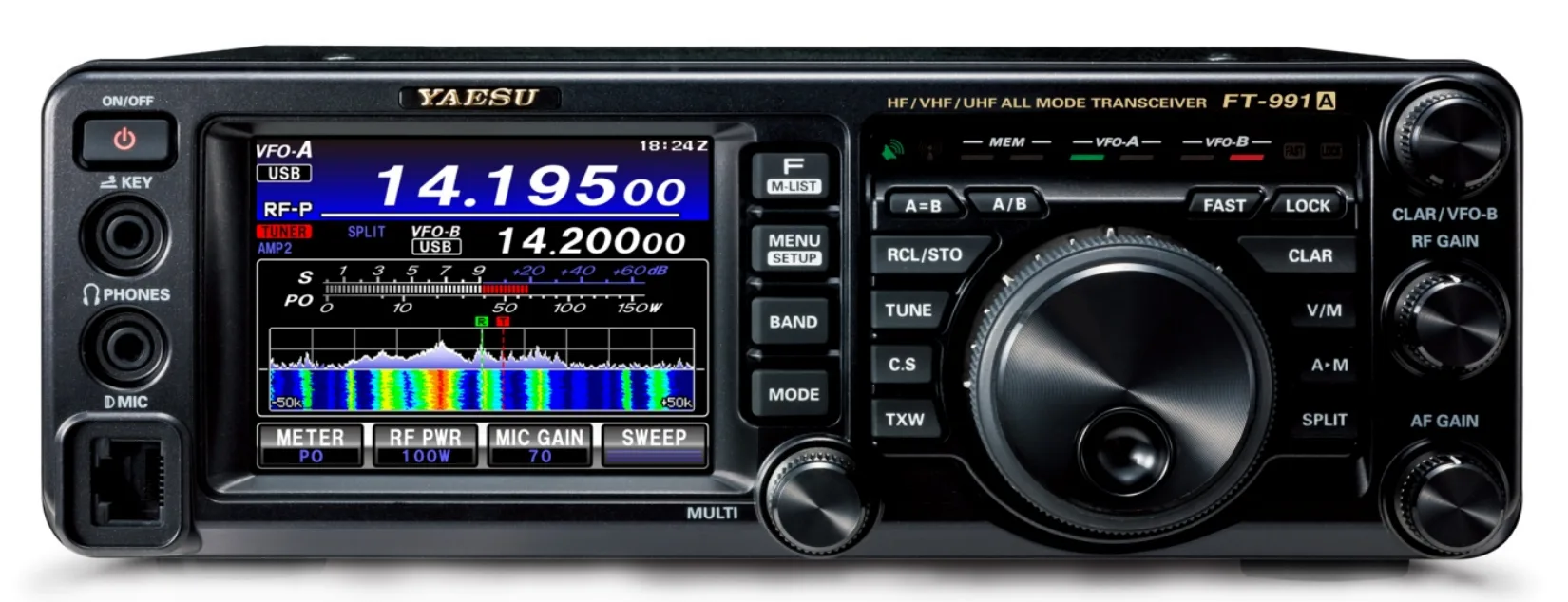 Yaesu FT-991A official manufacturer product view 1