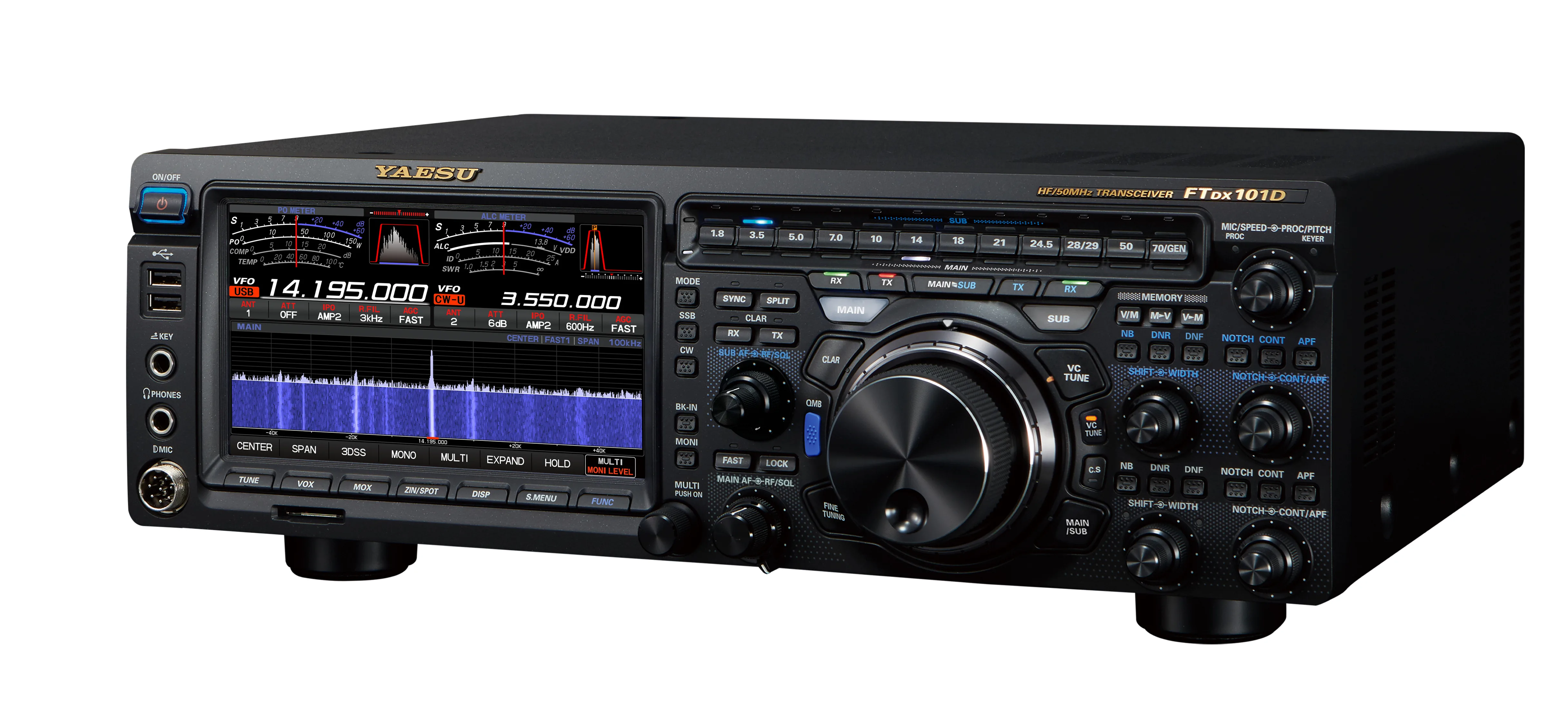 Yaesu FTDX101D radio