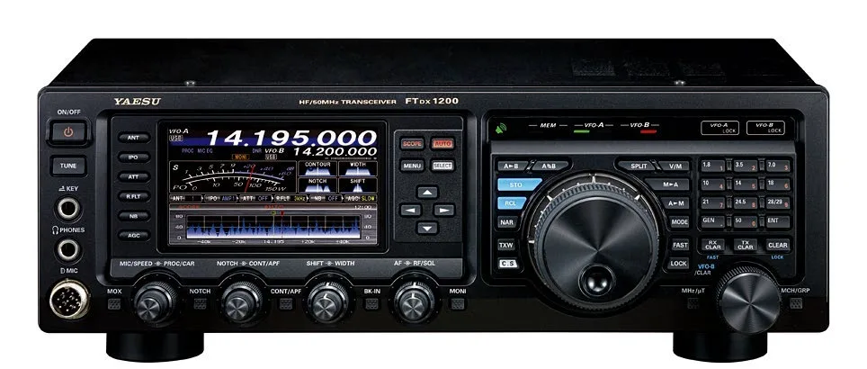 Yaesu FTDX1200 official manufacturer product view 1