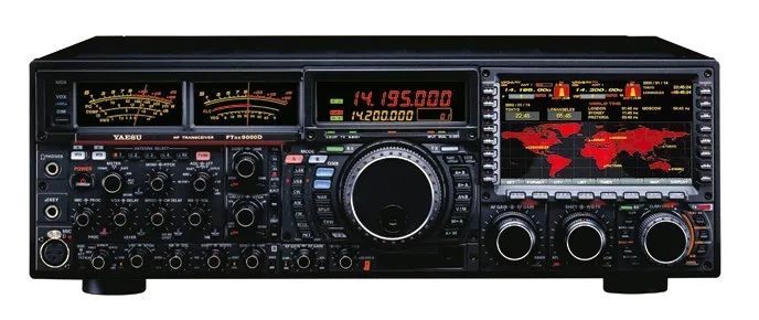Yaesu FTDX9000D family illustration; Contest installed options vary official manufacturer product view 1