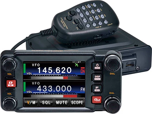 Yaesu Japanese FTM-400 family illustration official manufacturer product view 1