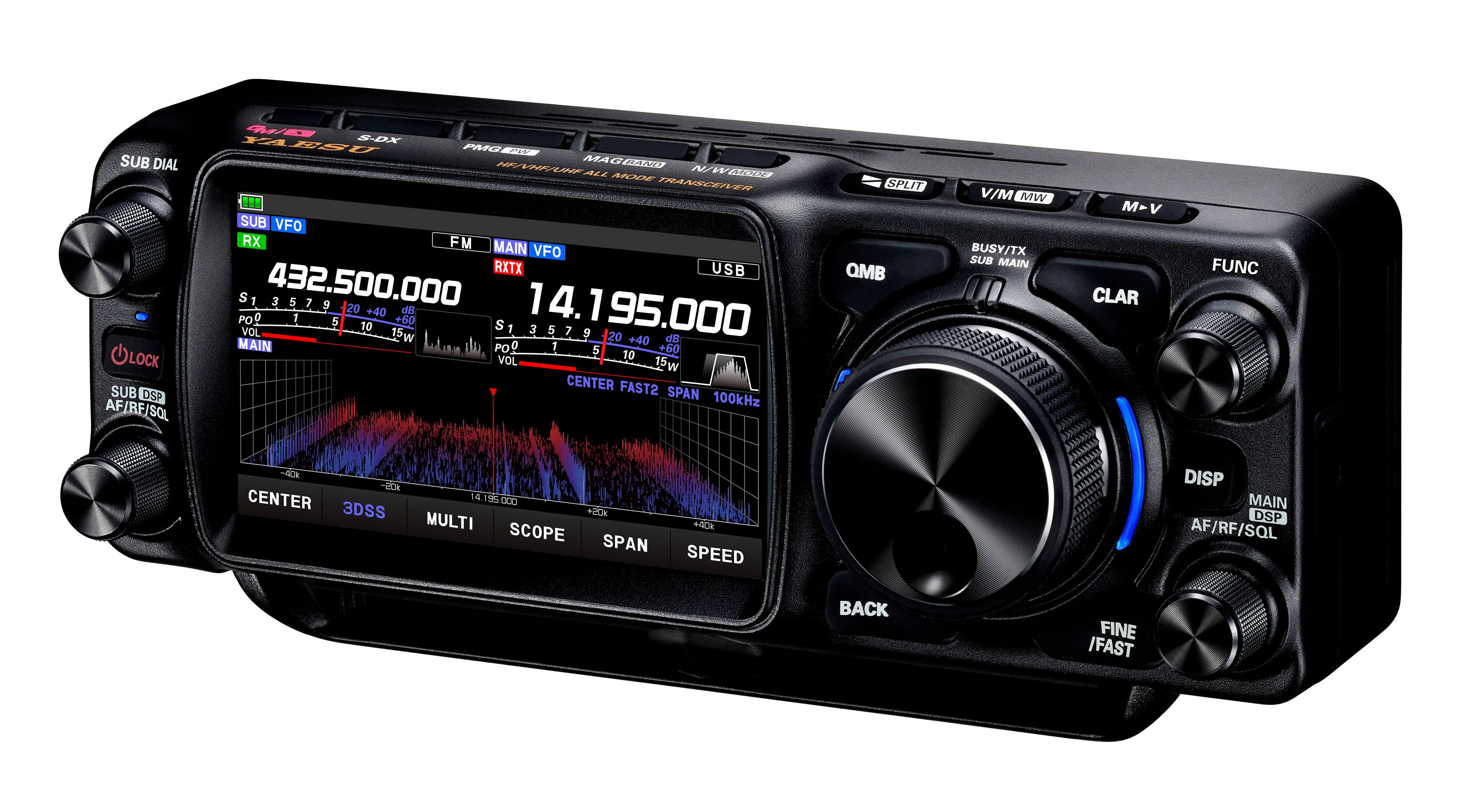 Yaesu FTX-1 Field official manufacturer product view 3