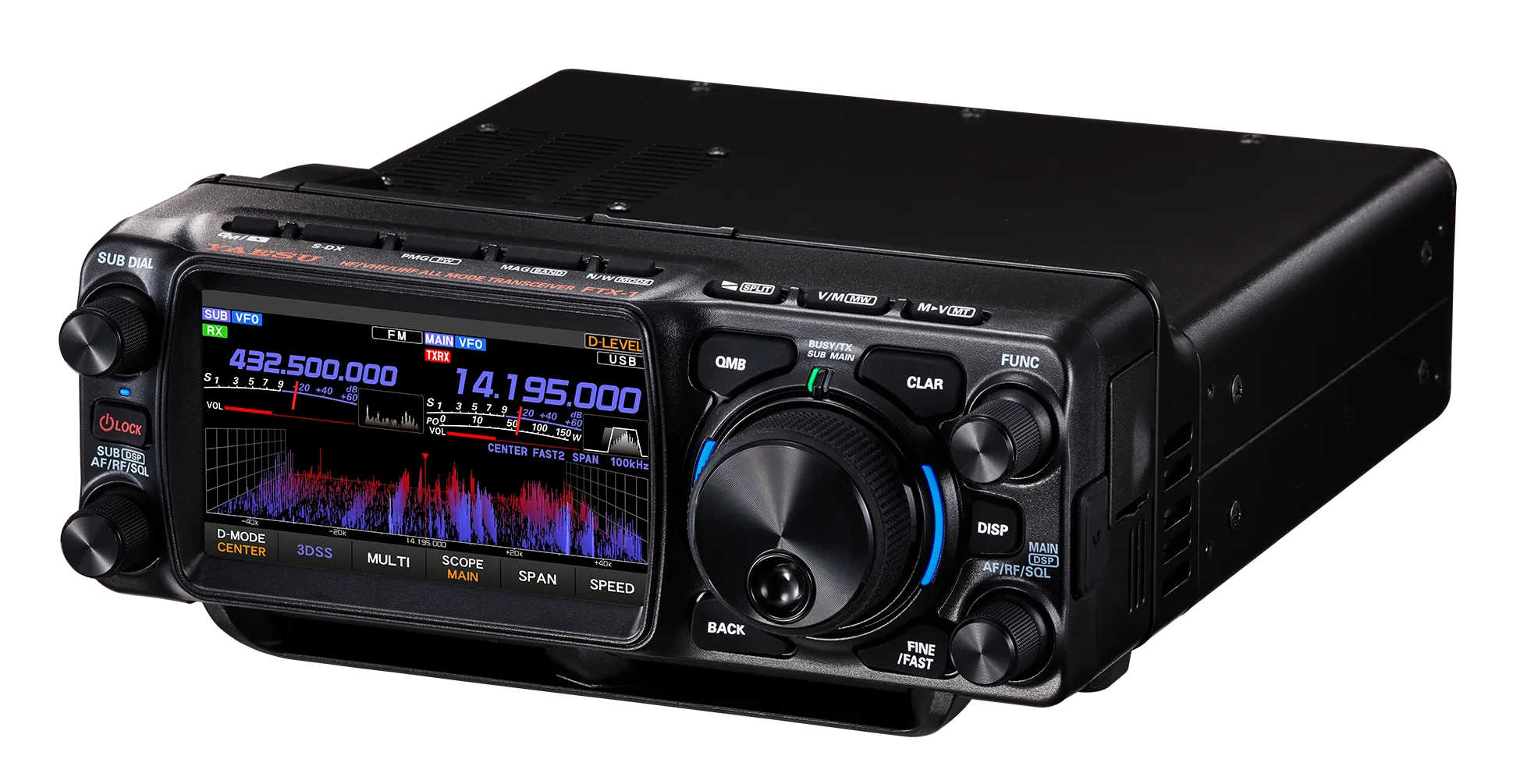 Yaesu FTX-1 optima official manufacturer product view 2