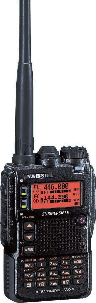 Yaesu VX-8DR official manufacturer product view 1