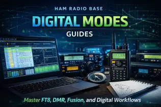 Ham Radio Base Digital Modes – FT8, PSK31, RTTY & Modern Data Modes
